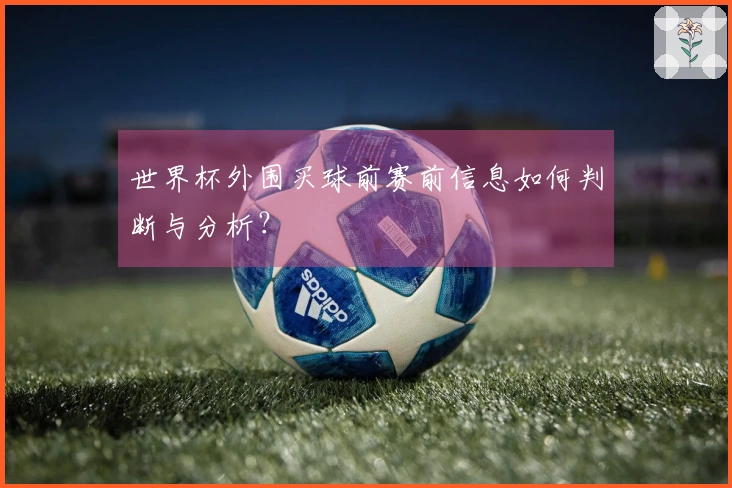 世界杯外围买球前赛前信息如何判断与分析？